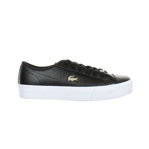 Lacoste Mens Black Fashion Sneaker Size 7.5 Medium (D, M)